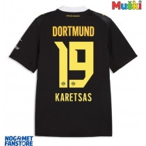 Borussia Dortmund Konstantinos Karetsas #19 Gostujuci Dres 2026-27 Kratak Rukav